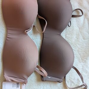 Danskin Women's Intimates Bra Set - Pink and Brown